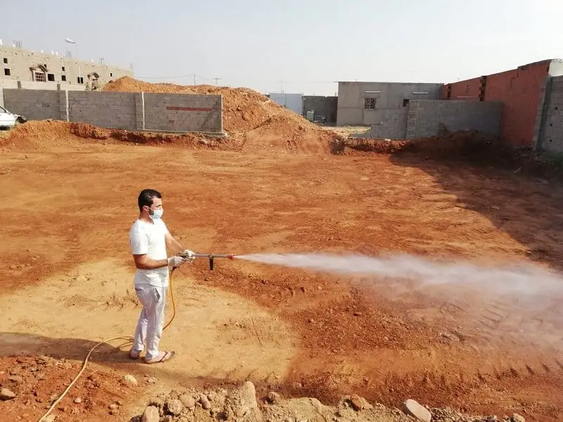 شركة رش البطحاء قبل البناء بجدة