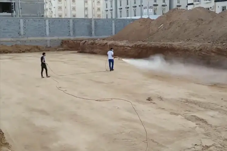 شركة رش البطحاء قبل البناء بجدة