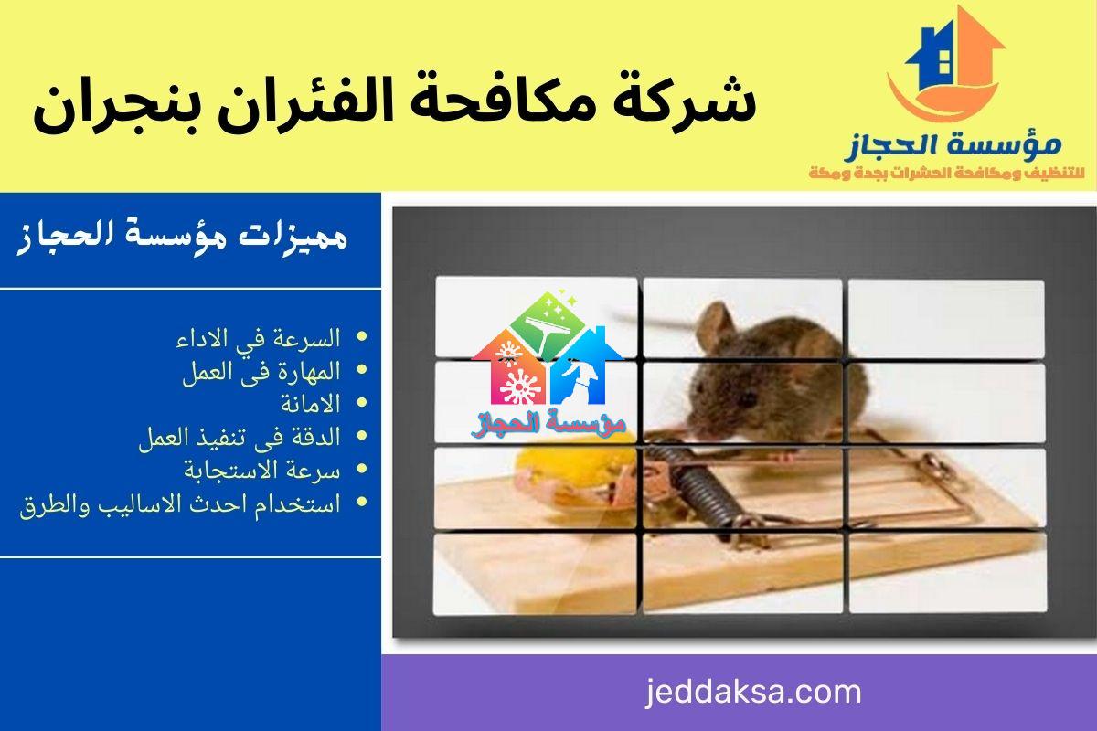 شركة مكافحة الفئران بنجران 