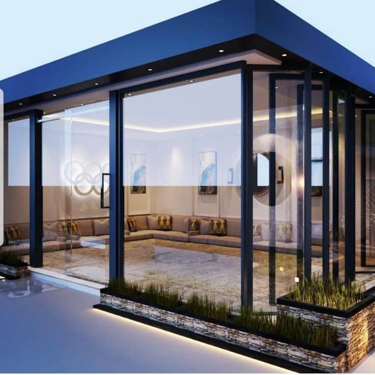 تصميم غرف زجاجية بالرياض