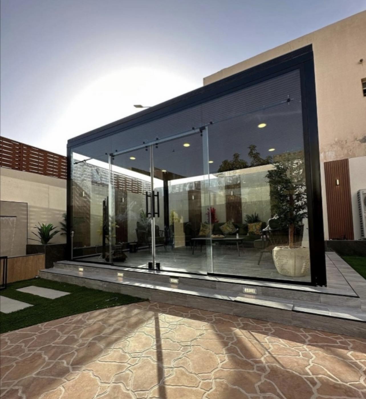 تصميم غرف زجاجية بالرياض